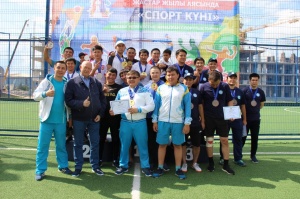 Спорт күні мерекесі аясындағы турнир